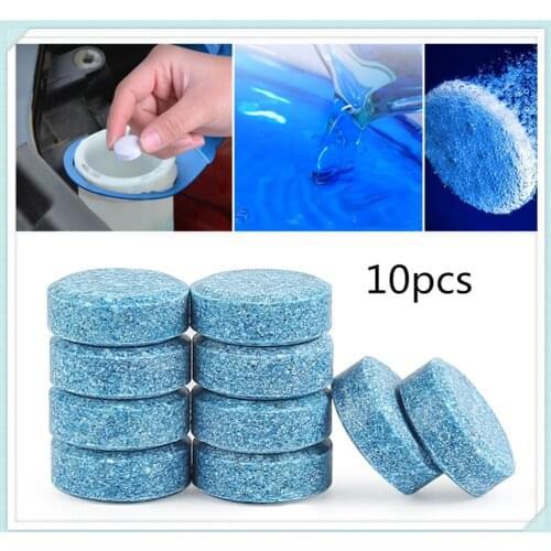 10 effervescent tablets auto parts solid wiper fine glass water wiper for Hyundai CCS NEOS-3 Accent SR HND-4 Blue-Will i-blue