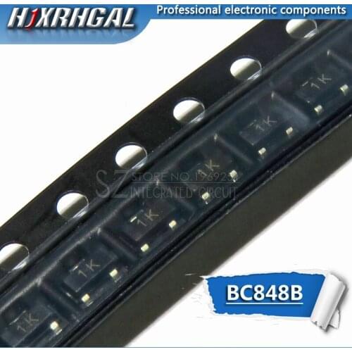 100PCS BC848B SOT23 BC848 SOT SMD SOT-23 1K new transistor HJXRHGAL