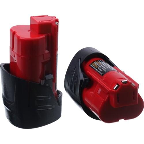 12V 3.0Ah Rechargeable 3000mAh Battery for Milwaukee M12 XC Cordless Tools 48-11-2402 48-11-2411 batteries 48-11-2401 MIL-12A-LI