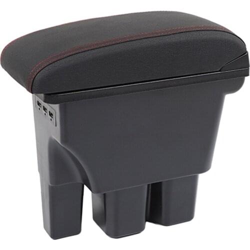 For Suzuki Jimny 2020 2019 JB74 Armrest Retrofit Car Armrest Storage Box Accessories 3USB