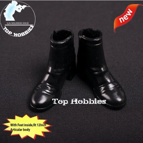 Toys & Hobbies Action & Toy Figures Action Figure Anime KUMIK 1/6 scale accessories Female Shoes Boots PVC F 12" JiaoudollBody