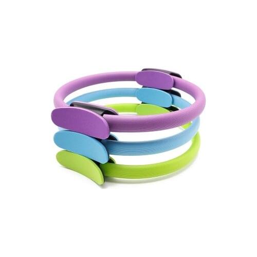 Quality Yoga Ring Magic Wrap Slimming Body Building Training Heavy Duty PP+NBR Material Yoga Circle 5 colors
