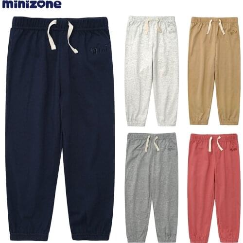 MINIZONE mosquito pants thin for boy girl summer