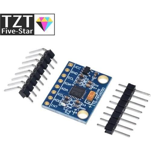 TZT GY-521 MPU-6050 MPU6050 Module 3 Axis analog gyro sensors+ 3 Axis Accelerometer Module
