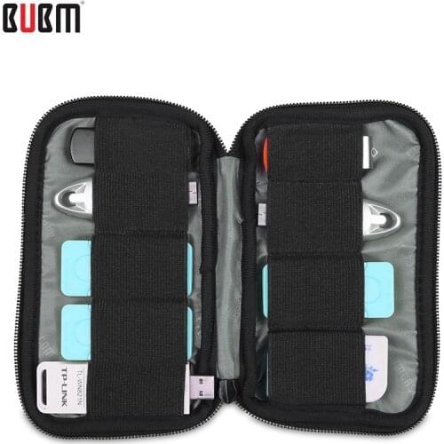 BUBM soft bag for 9 pcs U disk bag 9 pcs U type shield bag 7 colors neoprene material soft blue black camouflage red blue