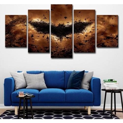 5pcs Diamond Painting bat animal crystal paintings Cross Stitch kit Full square round Drill Diamond Embroidery mosaicZP-725