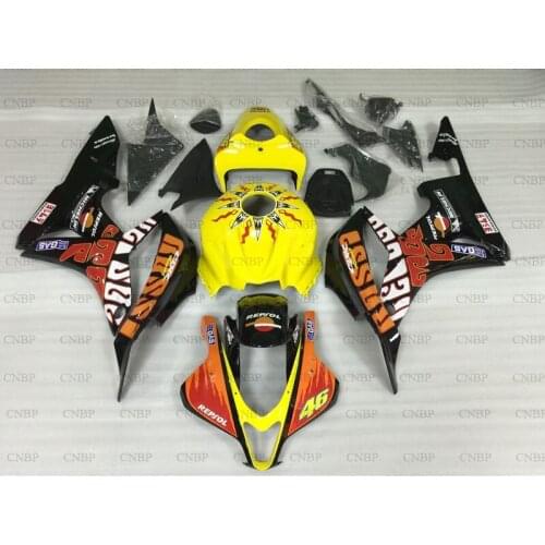 Full Body Kits CBR600 RR 2007 - 2008 Motorcycle Fairing for Honda CBR600RR 07 Fairing CBR 600 RR 08
