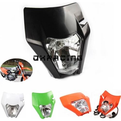 New Universal Headlight For 2016-18 SX SX-F EXC EXC-F Headlamp Motorcycle Dirt Bike Motocross