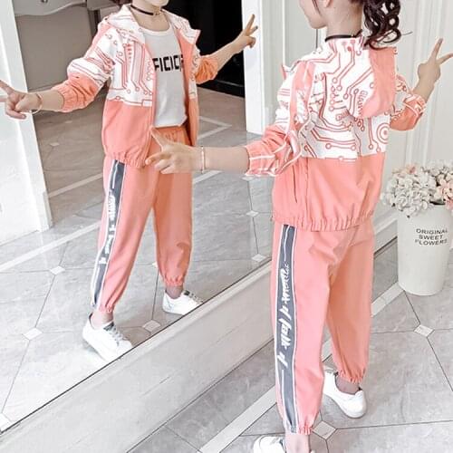Autumn Little Girl Clothes Girls Sets Clothing Tracksuit Cute Fall Clothes for Women Gift Kinder Kleding Kids Clothing AC50TZ