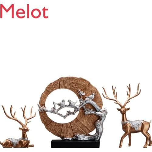 Personalized Creative Home Living Room Office Surface Panel High-End Affordable Luxury Decorations Character Resins Feng Shui