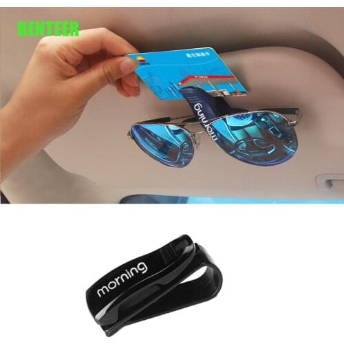 Plastic Car Sunshade Glass Clip Holder For KIA Morning