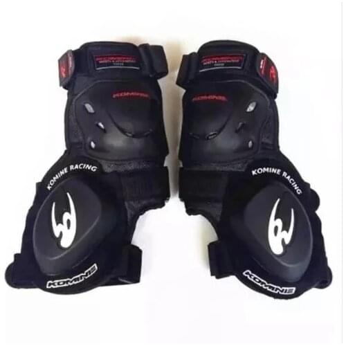 The latest KOMINE motorcycle shockproof gear road racing knee folding professional slider fast ship Q