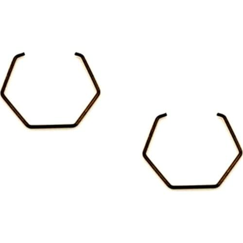 Fishing Ring Water Drop Wheel Bearings 2Pcs Reed Cartmonth Rings Metal Internal Circlip Snap Ring for 6/7/10mm