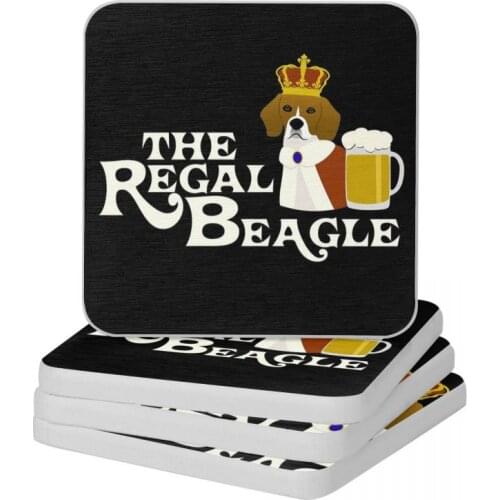The Regal Beagle Diatomite Square Round Coaster Resistant Water Cup Bonsai Mat Soap Toothbrush Pad Wholesale Diameter 10cm