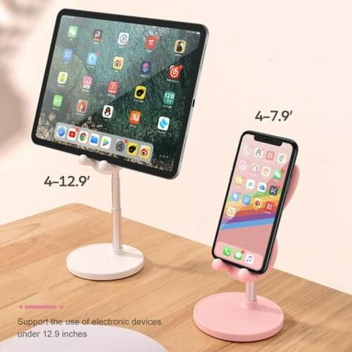 Ears Cute Bunny Tablet Stand Phone Holder Mobile Phone Accessories Desktop Rack Adjustable