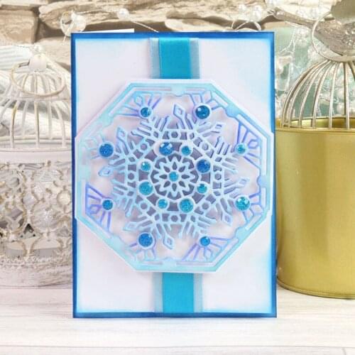Hollowed Metal Cutting Dies Vintage Snowflake Die Cuts For Scrapbooking Album Card Making DIY New 2019 Embossed Crafts Cards