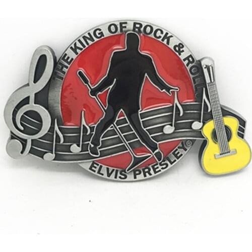 Western cowboy zinc alloy drip oil musician belt buckle men and women gift items