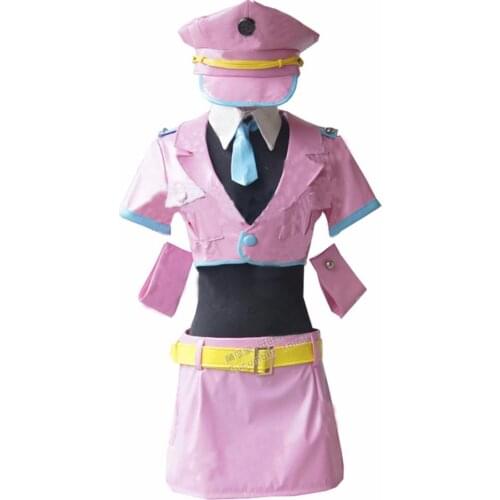 2018 Japanese Anime Nitro Super Sonic Super Sonico Space Police Cosplay Costume Faux Leather Cosplay Dress