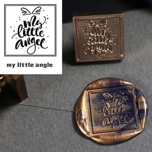 2021 Square Blessing Sealing Wax Stamp Popular Lacquer Seal Envelope Seal Wedding Greeting Card Wax Seal Accessories With Handle