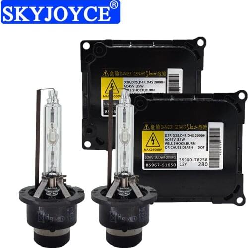 2021 SKYJOYCE 35W D2S D4S HID Xenon Headlight Kit OEM HID Ballast 85967-51050 DDLT003 For Prius Avalon Solara Venza HID Xenon