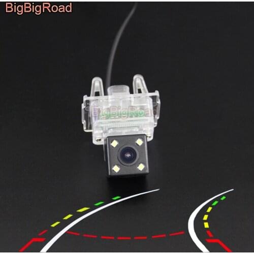 BigBigRoad Car Intelligent Parking Tracks Camera For Mercedes Benz CLS Class W218 2011~2016 Car Reverse Rear View Camera