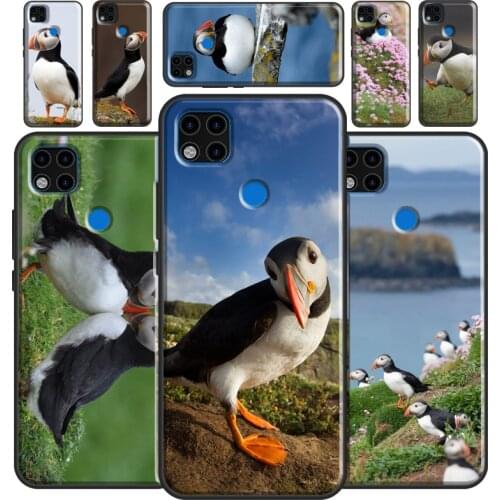 Atlantic Puffin Faroe Islands Case For Xiaomi Redmi Note 10 Pro Note 9S 8T 8 9 Pro Phone Cover For Redmi 9 9T 9A 9C 8A