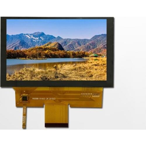 5.8 inch 1280*768, Mini LVDS, full viewing angle, IPS LCD High brightness Outdoor sunlight readable with capacitive touch panel