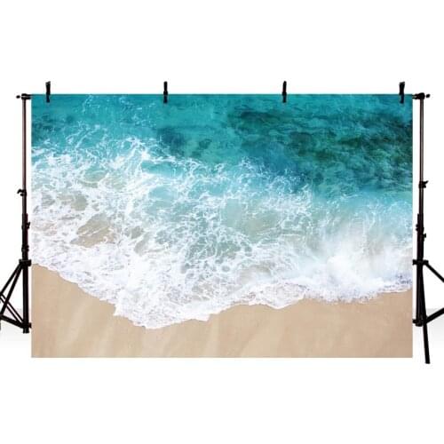 Photo Backdrop Vinyl Photography Background Summer Holiday Sea Beach Children Birthday Party Backdrops for Photo Studio