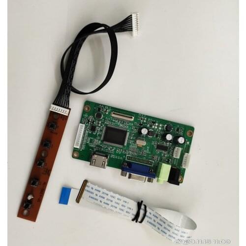 Kit for B133XTN01.7 LVDS Driver Monitor SCREEN EDP 1366x768 Controller Board 40pin LCD HDMI VGA Panel LED Display 13.3"