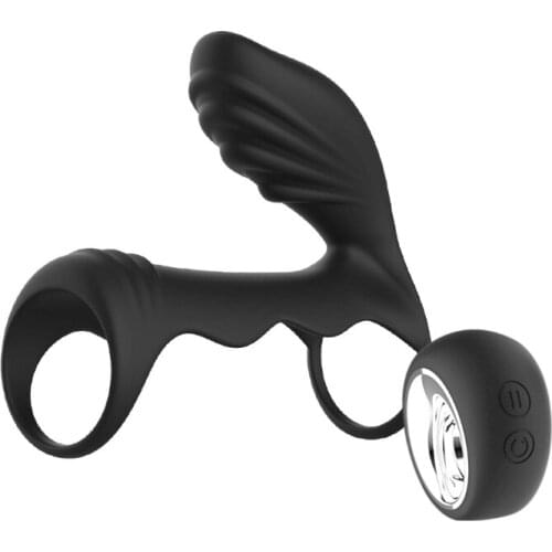 Mens vibration lock fine ring frequency conversion double shock dropship