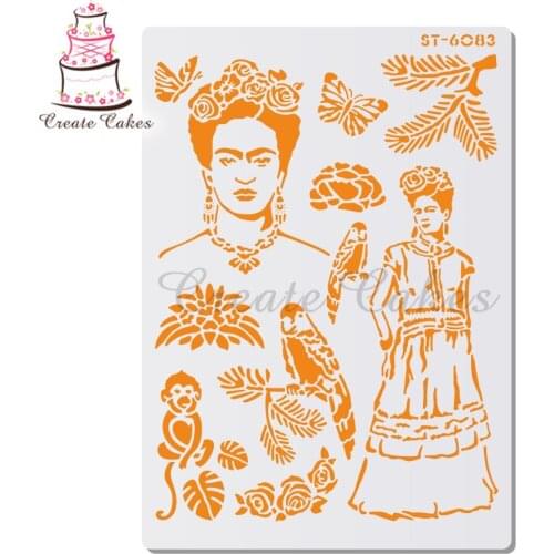 New Arrival Plastic Lace Cake Design Stencils Fondant Decoration Cake Stencils Kitchen Supplies Baking Pastry Tool