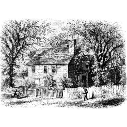 AZSG House / Tree Clear Stamps For DIY Scrapbooking Decorative Card Making Crafts Fun Decoration Supplies 10*15cm