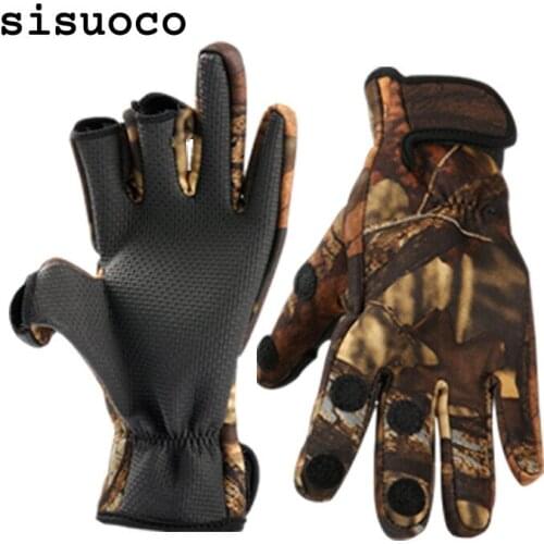 Sisuoco Fishing Gloves
