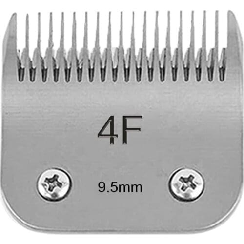 A5 Pet Clipper Replacement Blade for Andis Wahl Aesculap German Red Clipper RAV Pet Grooming Clipper 4FC (9.5mm) Ceramic Blade