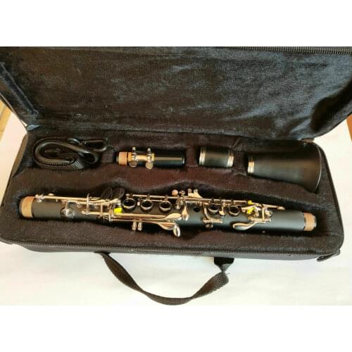 Advanced Clarinet Eb Key Ebonite Good Material and Sound With Case Accessories
