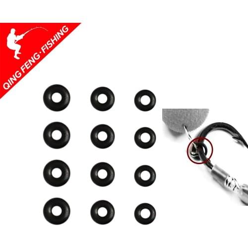 100Pcs Carp fishing rigs Quick change Round rig rings fishing rigs O rings 3.1mm&3.7mm