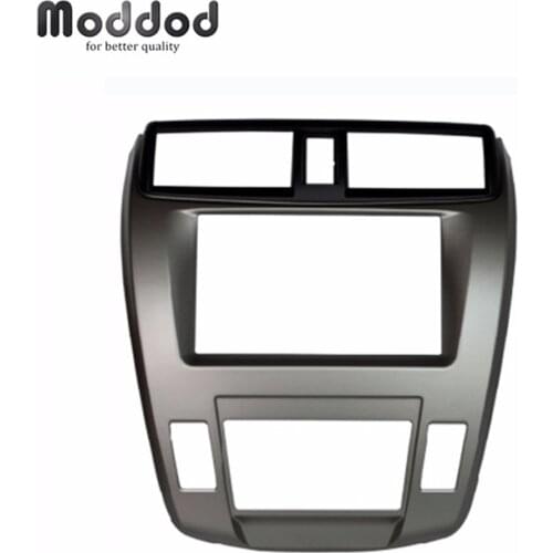 Double Din Fascia for HONDA City 2008+ Ballade 2011+ Radio DVD Stereo CD Panel Dash Mounting Installation Trim Kit Face Frame