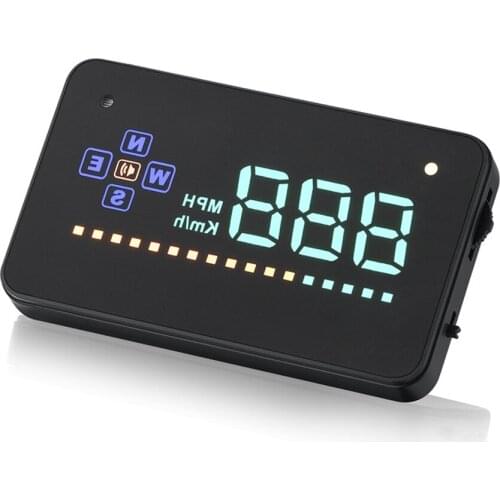 HUD Speed Warning System 3.5 inch HD Screen Car Truck OBDII Head Up Display
