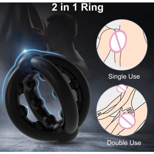 Penisring erection ring sexual toys on penis silicone peneano cockring ejaculation delay bdsm ball stretcher sex shop for couple