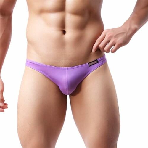 Mens Mesh Thong Mens Low-rise Thong Breathable Lightweight Thong Men Mesh Nylon Breathable Cool Ice Silk Underwear
