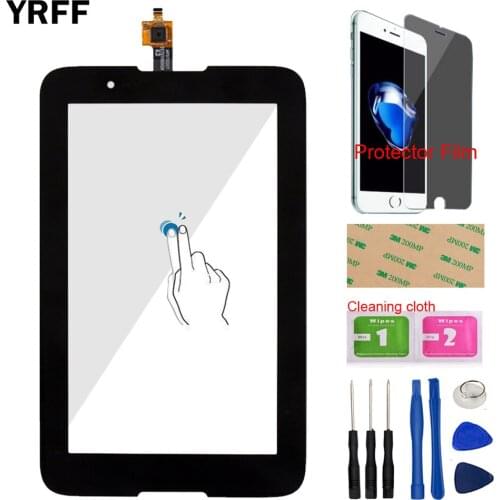 7.0'' Tablte Touch Screen Front Glass For Lenovo A3300 A3300T Touch Screen Digitizer Panel Glass Tools Protector Film Adhesive