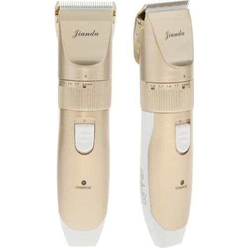 Professional Hair Clippers, Cordless Clippers Hair Trimmer Beard Shaver Electric Haircut Soundless Kit for Men and Family Use