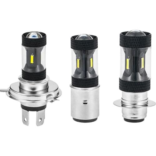 H4 H6 P15D BA20D Fog Lamp for Motorcycle LED Headlight Passing Light LED Driving Light for Moto Motor Bike Headlight Lightings