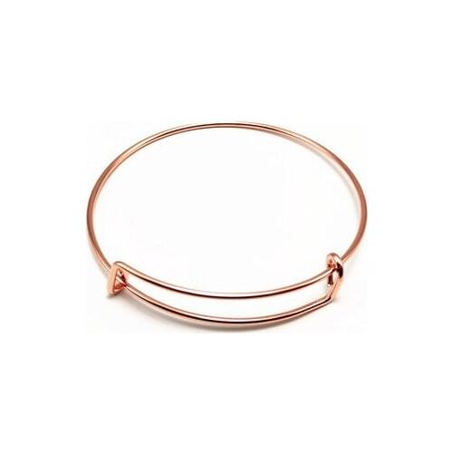 Expandable Adjustable Wire Bangles Fashion Woman Bracelet Argent For Girls Party Luxury Jewelry Gifts