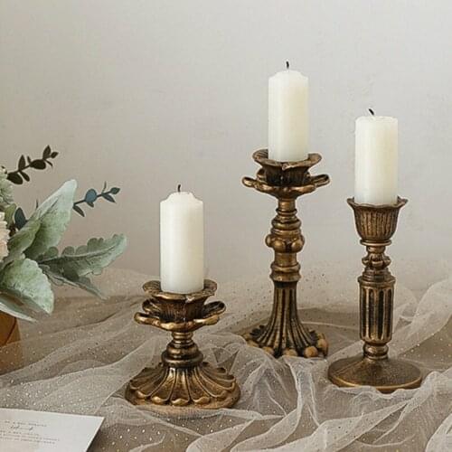 Retro Candlestick Photo Props Ins Wind Candle Shooting Background Home Decoration Ornaments Photography Props