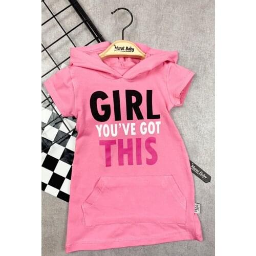 GRAY PRINTED COTTON DRESS GIRL DRESS GIRL CLOTHING GIRL STYLE