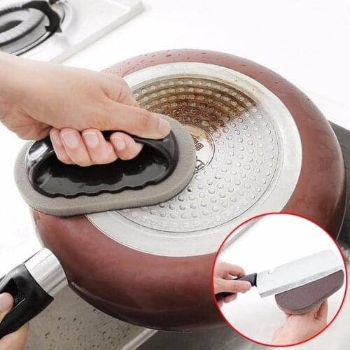 Brush Nano Silicon Carbide Magic Wipe Decontamination Descaling Sponge Rust Cleaning Tool Brush Sponge Wipe Emery Sponge#W