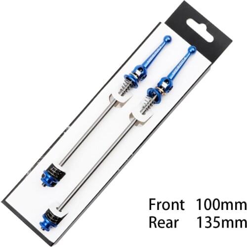Bicycle 100-135mm 74-130mm Quick Release Skewers Axle Ultralight Lightweight Pair Bicycle Quick Release Lever Light Weight