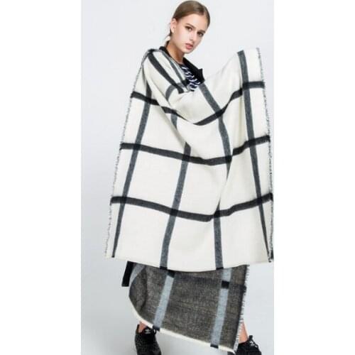 200*80cm Cashmere imitation Shawl Scarf Autumn Winter Scarves Men Foulard Square Hijab Ladies wrap muffler pareo female hijab