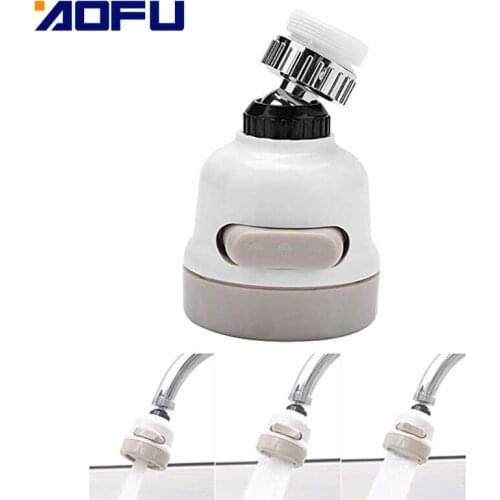 360 Degree Rotate Faucet Booster Adjustable Shower Water Saver Extender Splashproof Faucet Water Saving Sprinkler Nozzle